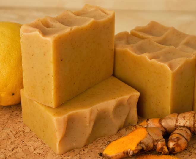 Turmeric Soap Bar Gently Clean Skin