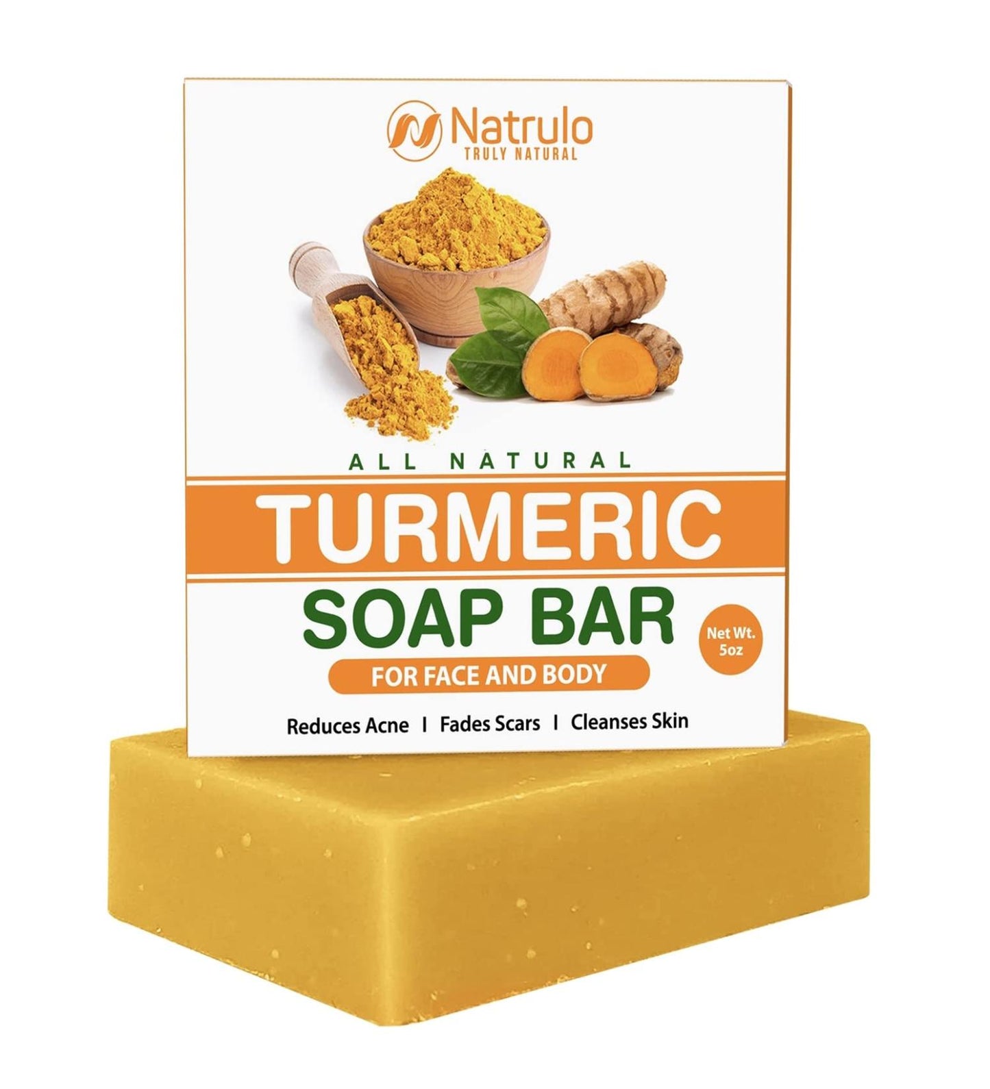 Turmeric Soap Bar Gently Clean Skin