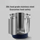 Boman Stainless Steel 4 Blades Electric Grinder (Imported)