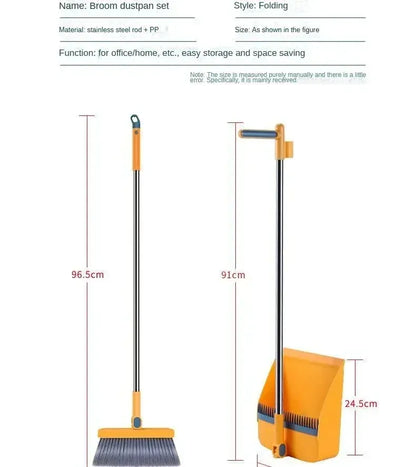 Broom Dustpan Set