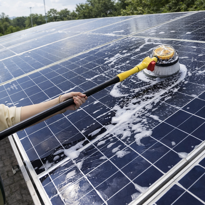 Automatic Rotary Long Handle Car and Solar Cleaning Brush