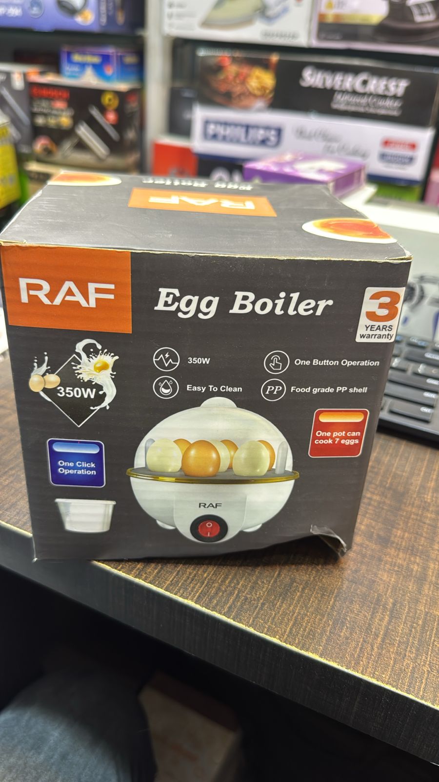 Electric Egg Boiler (7 Egg Poacher) and Steamer